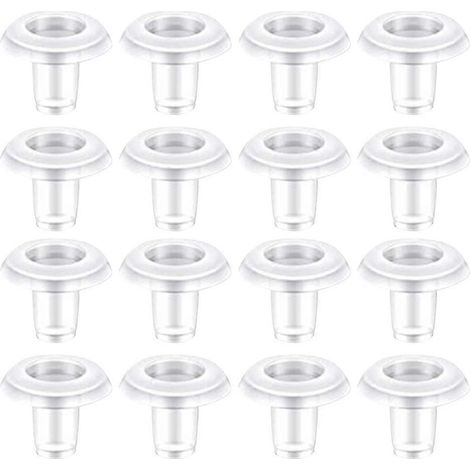 Accessoires pour rideaux, stores vénitiens, boutons et embouts pour rail inférieur (lot de 50) (1/5)