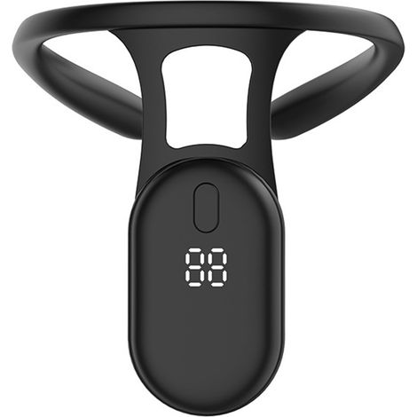 Correcteur de Posture Intelligent avec Écran LCD - Prévention Dos Vouté et Surveillance Précise pour Écoliers - Noir (1/5)
