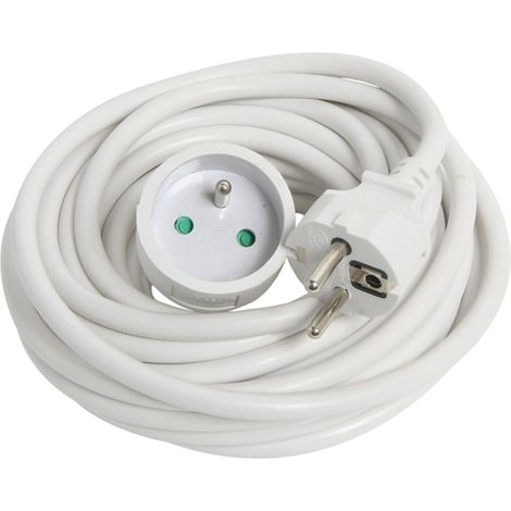 Debflex – Prolongateur 2P+T 16A 3G1,5 mm² HO5VV-F 10m – Pour chantiers humides – 335261