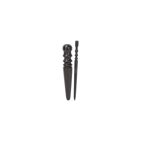 2pcs Brunissoir Cuir Bois Edge Artisanat Slicker, Brunisseur En Cuir Poli Tiges Edge Craft Outil De Travail À La Main (1/5)