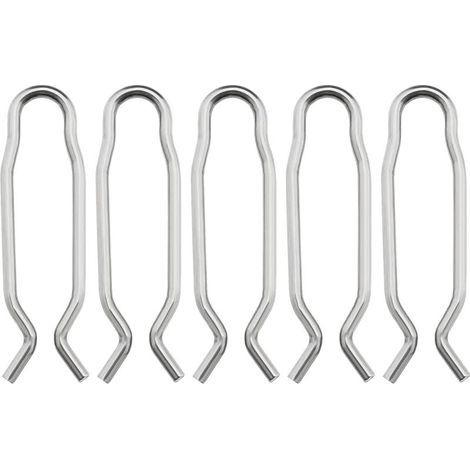 5pcs Pince à Ressort pour Nettoyeur Haute Pression 50372210 Compatible avec Karcher K3 K4 K5 K6 K7 Tuyau de Nettoyeur Haute Pression 304 Pince à Ressort en Acier Inoxydable (1/5)