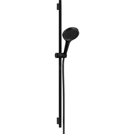 Hansgrohe Rainfinity - Set pomme de douche, barre et flexible, 3 jets, noir mat 28743670 (1/5)