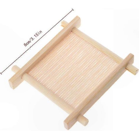 Plateau de service en bois massif pour thé Gongfu, dessous de théière avec bac de drainage, plateau à tasse et pot, accessoire de table élégant. (1/5)