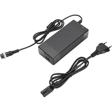 Chargeur de batterie Li-ion haute efficacité pour scooter électrique 42 V 2 A avec tête aviation (1/5)