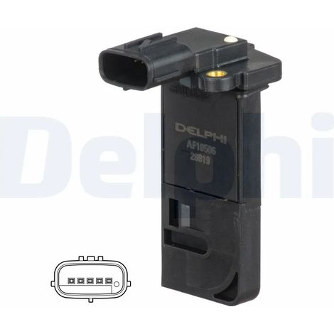 Débitmètre de masse d'air Delphi Technologies AF10506-12B1 SUBARU 22680AA360