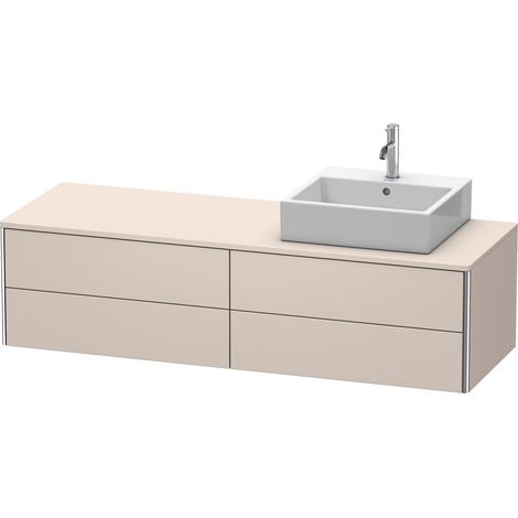 Duravit XSquare Meuble sous-vasque sur console suspendu, 4