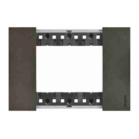 BTIKA4803NG Placca Living Now 3 moduli