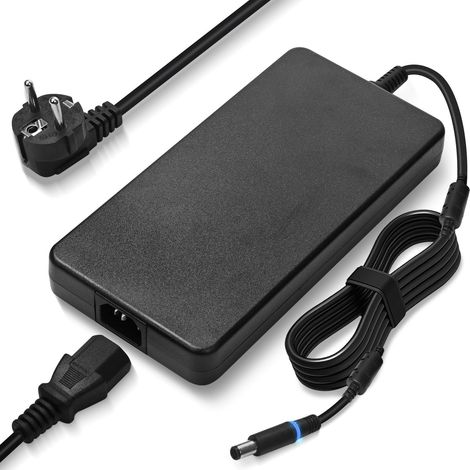 240W Chargeur pour Dell Alienware 15 17 R1 R2 R3 R4 R5 M15 M17 M11X M14X M17X G3 G5 G7 Precision 7710 7540 M6400 M6500 M6700 M6800 M4300 19.5V 12.3A Adaptateur