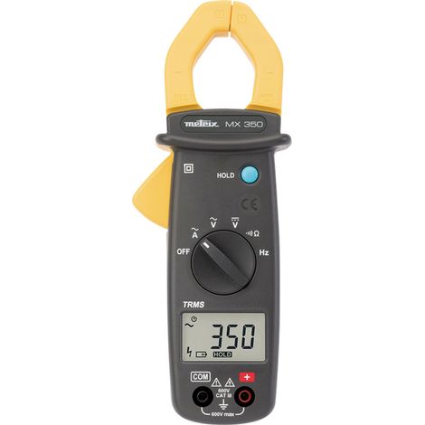 Metrix MX 350 Stromzange  digital  CAT III 600 V Anzeige (Counts): 6000 (1/5)