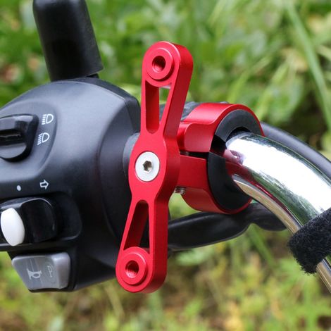Support de fixation pour bouteille vélo en aluminium, porte-gourde ajustable pour cadre de vélo, adaptateur universel (1/5)
