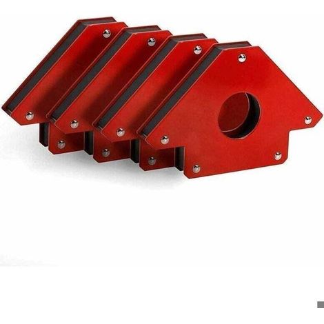 Aimants de soudage - Angle de soudage magnétique - Équerre de montage pour soudures à 45°, 90° et 135° - Support magn (1/4)