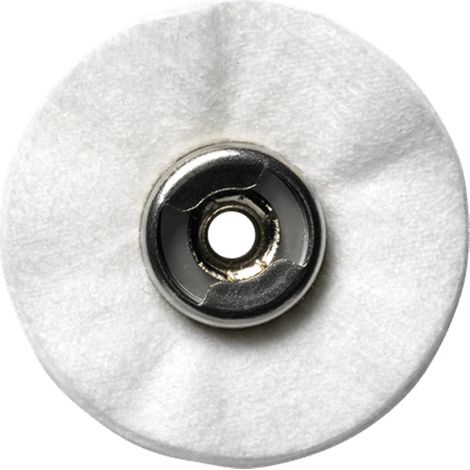 Dremel 423S EZ SpeedClic Disco de pulir para acero, aluminio, latón, plata, oro (25 mm)