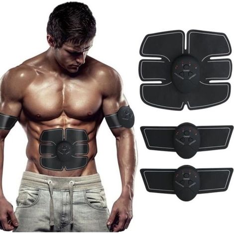 Electrostimulator, Abdominal Device, Smart Abdominal Belt for Muscle Massage, Arms, Multiple Areas, Fitness or Thighs Training (1/4)