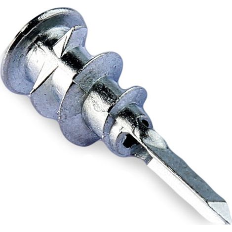 Taco pladur metálico 6x37mm (100 unidades) (1/2)