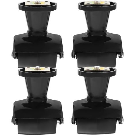 Roulettes réglables pour meubles, lot de 4, conception pratique