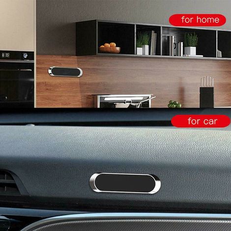 Support magnétique de téléphone de voiture en forme de bande, accessoire de fixation magnétique pour smartphone (1/5)