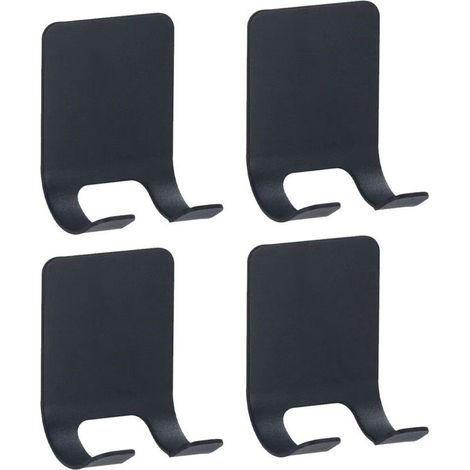 Porte-rasoir mural étanche en acier inoxydable 304 + 4 crochets adhésifs sans perçage – lot complet pour salle de bain