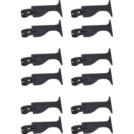Six sangles de traction pour poignées de déverrouillage de capot de calandre, adaptées aux modèles C230, C240, C320, W203, C32 2.6L et 3.2L, numéro de pièce 2038870427. (1/3)