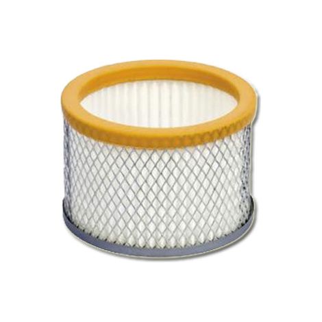 Atepac – Filtre HEPA lavable pour aspirateur à cendres Minicen – Retient 99,97 % des particules – Protection métallique – Diamètre 13,5 cm