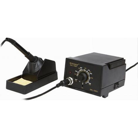 MaxTech - Saldatore Stazione Saldante Stagno 60w 220v Regolazione Manuale Maxtech Sal-d001 - (1/2)