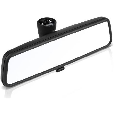 Voiture Miroir intérieur Rétroviseur Intérieur,25 x 7 cm Rétroviseur Conduite Accompagnée Miroir intérieur de Voiture pour B5 MK4 1999-2005 3B0857511G(Noir) (1/5)
