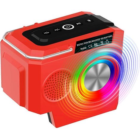 Enceinte Bluetooth sans fil à piles pour le camping --- (1/5)