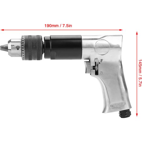 KP‑554 Pistolet pneumatique 1/2 pouce, perceuse à air 700 tr/min, outil de perçage CW/CCW