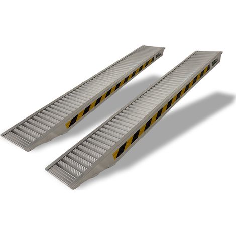 TRUTZHOLM 2 x Profi Schwerlastrampen 255 cm 3.300 kg Alu 30,5 cm Breite Rampen Verladerampen (1/5)