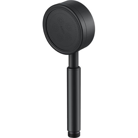 Pommeau Douche Haute Pression en Acier Inoxydable 304,Avec support,Douchette Douche Salle Installation Facile - Noir (1/4)