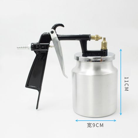 Pistolet de peinture pneumatique professionnel en aluminium pour pulvérisation d'air, outil de peinture