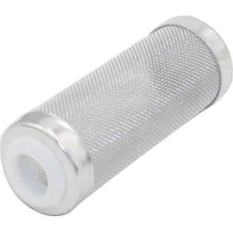 Filet de protection pour aquarium en acier inoxydable 12/16 mm avec entrée d'eau et filtre à crevettes (1/5)