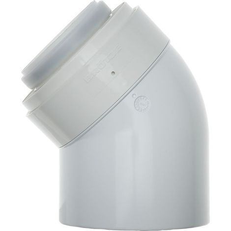 Brötje Bogen 45 Grad DN 80/125 PPs/AI konzentrisch, 994958 (1/3)