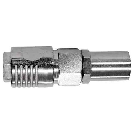Rubinetto Rapido con Portagomma Ø 6 x 14 mm Spiralflex 10 Pezzi (1/2)
