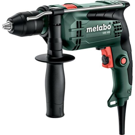 Taladro percutor Metabo SBE 650 con cable 650 W