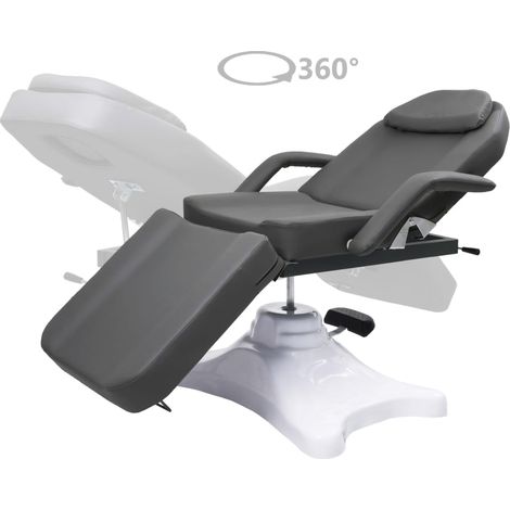 Table de massage Gris 180x62x(86,5-118) cm (1/5)