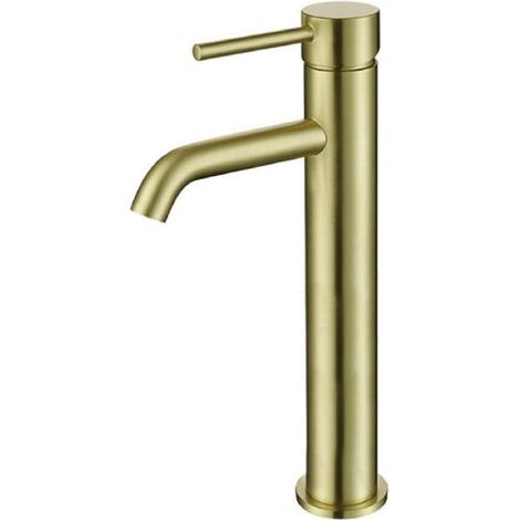 Einhebelmischer hoch für Aufsatzwaschbecken PICO gold