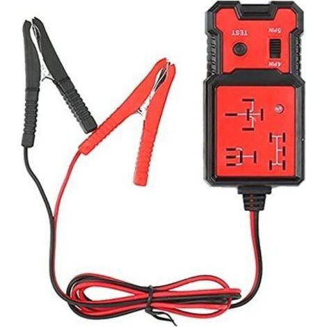 Pr 12V Automotive Relay Electronic Tester with Clips - Electronic Relay Tester for Auto Repair (1/5)