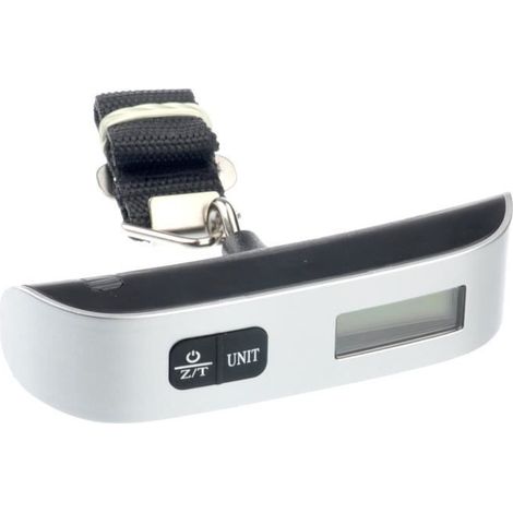 2pcs 50kg-10g Balance des Bagages Electronique Numérique LCD en forme de T avec affichagede la température de chambre (1/4)
