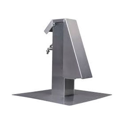 GUS FDS Serviceport - Traversée de toit avec prise de courant et d'eau intégrée en aluminium