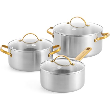 Greenpan - Set 3 faitouts 18/20/24 cm Padova Reserve