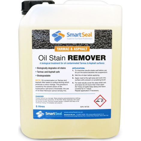 Oil Remover (Tarmac & Asphalt) - 5 Litres