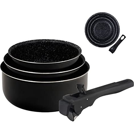 Set pentole in alluminio 3 d16-18-20cm (1/4)
