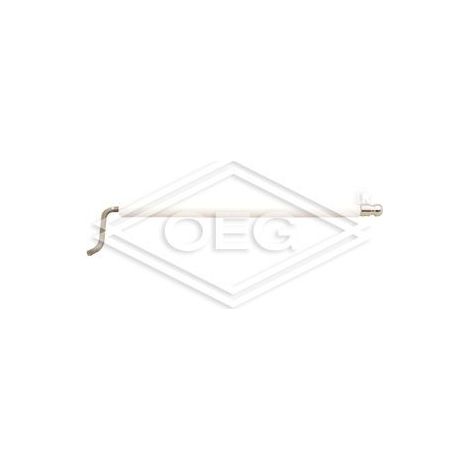 Electrode d'allumage droite