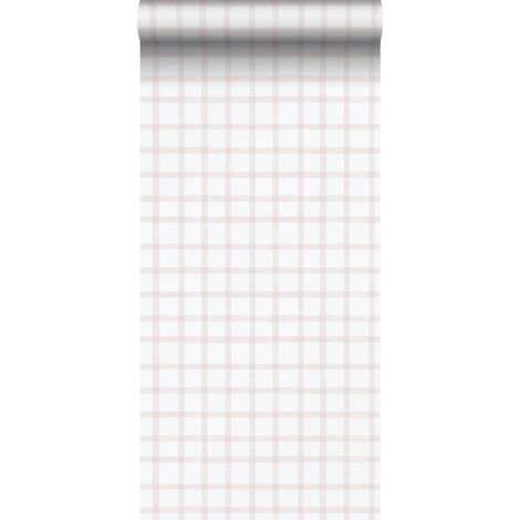 papier peint vichy rose clair et blanc - Sanders & Sanders (1/4)