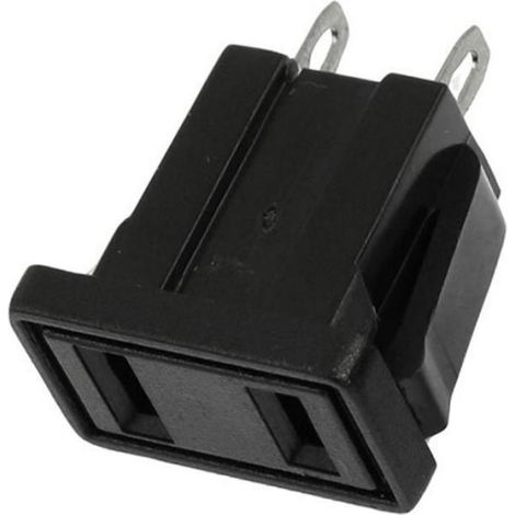 Prise Ac - 125 V 15 A - 2 Broches - Pour Panneau Electrique - 30 Unites (1/3)