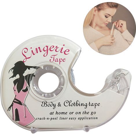 5M Transparent Double-Sided Adhesive Tape for Clothes, Invisible Non-Slip Fixed Sticker (1/5)