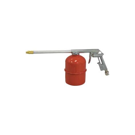 PISTOLA LAVAGGIO NAFTA ARIA COMPRESSA COMPRESSORE 1Lt OLIO GASOLI ATTACCO RAPIDO