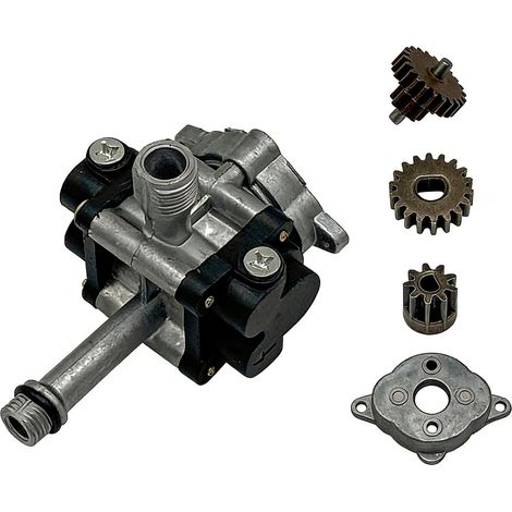 Pompe à laver de voiture résistante avec base en métal et composant léger adapté pour nettoyeur haute pression ventilateur de machine à laver permanente (1/4)