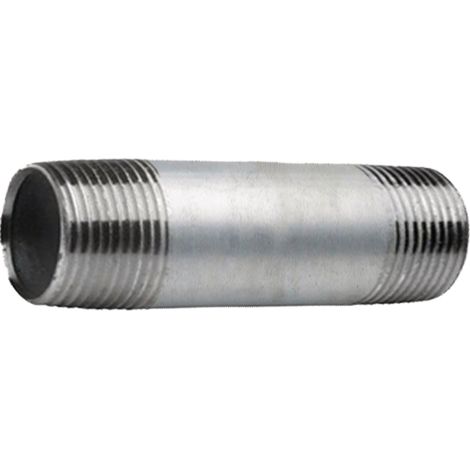 Raccord de tuyau galvanisé 1 1/2 pouce 300 mm
