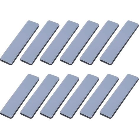 mit 12 robusten Möbelgleitern 15 x 75 mm PTFE Gleiter sanft